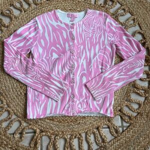 Lilly Pulitzer Zebra Youth Cardigan